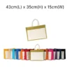 Laminated Jute + Canves Bag - CAN 156