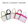 Laminated Jute + Canves  Bag - CAN 356