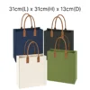 URBAN Felt 2 Tone Tote Bag - M- GTTG114