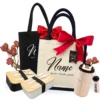 Signature Lifestyle 3 in 1 Gift Set - Laminated Canvas Tote Bag, Lunch Box & Coffee Mug