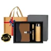 4 In 1 Gift Set Notebook, Flask, Thumb Drive & Pen - BOX 09121