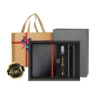 4 In 1 Gift Set Notebook, Flask, Thumb Drive & Pen - BOX 1002