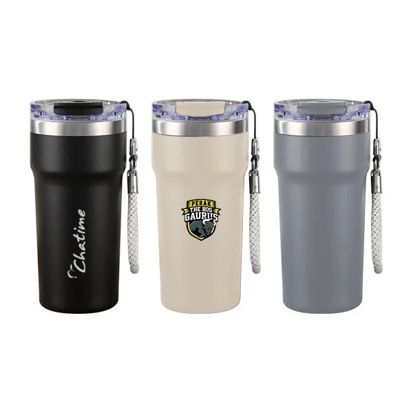 SNAPSIP Stainless Steel Bottle with Strap – 600ml – GTDW121