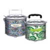2 Tier Stainless Steel Tiffin Box Sticker Wrap - 14cm - GTKL02